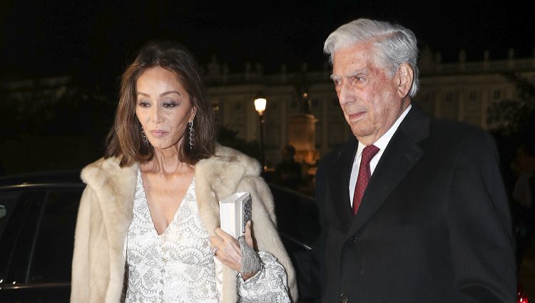 Isabel Preysler y Mario Vargas Llosa en la Gran Gala del Teatro Real 2019