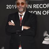 Fito Paez en la alfombra roja del premio Persona del Año 2019 en los Grammy Latino