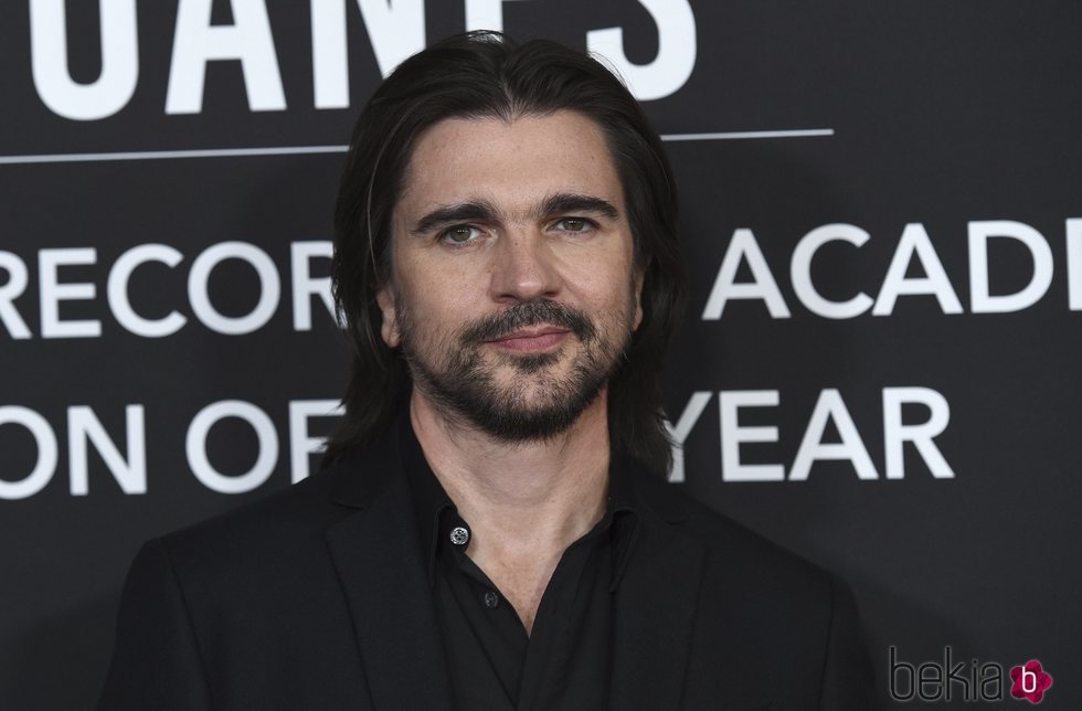 Juanes en la alfombra roja del premio Persona del Año 2019 en los Grammy Latino