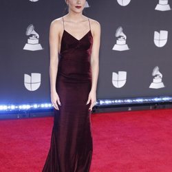 Aitana en la alfombra roja de los premios Grammy Latino 2019