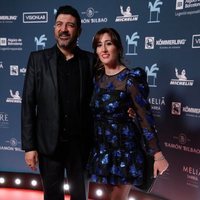 Tony Aguilar y su mujer en los Premios Ondas 2019