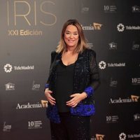 Toñi Moreno en la alfombra roja de los Premios Iris 2019
