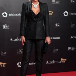 Belén Esteban en la alfombra roja de los Premios Iris 2019