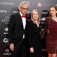 Bonaventura Clotet, Anna Fresquet, Aina y Marc Clotet en la gala People in Red 2019