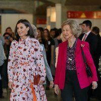 La Reina Letizia y la Reina Sofía en el Rastrillo Nuevo Futuro 2019