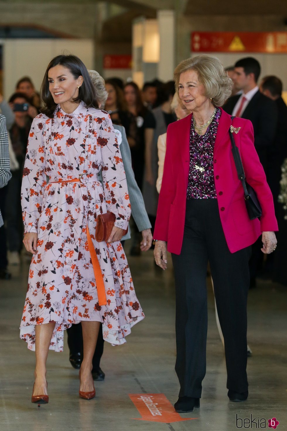 La Reina Letizia y la Reina Sofía en el Rastrillo Nuevo Futuro 2019