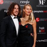 Carles Puyol y Vanesa Lorenzo en la gala People in Red 2019
