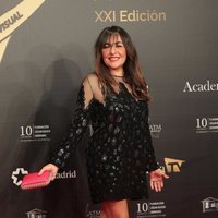 Candela Peña en la alfombra roja de los Premios Iris 2019