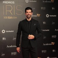 Miguel Ángel Muñoz en la alfombra roja de los Premios Iris 2019