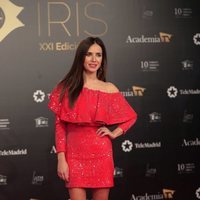 Paula Prendes en la alfombra roja de los Premios Iris 2019