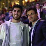 Marco Asensio y David Ferrer en la Copa Davis 2019
