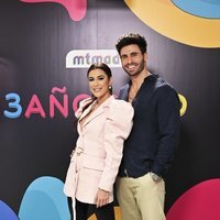 Bea Retamal y Noel Bayarri en la celebración del tercer aniversario de MTMAD