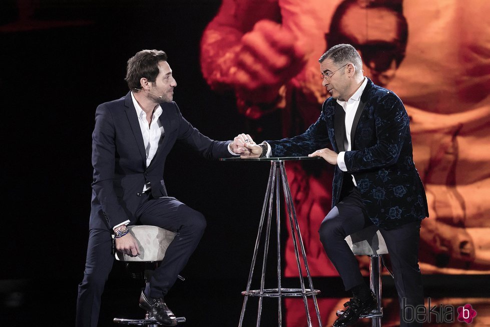 Antonio David Flores durante su entrevista con Jorge Javier Vázquez en la gala 12 de 'GH VIP 7'