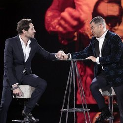 Antonio David Flores durante su entrevista con Jorge Javier Vázquez en la gala 12 de 'GH VIP 7'