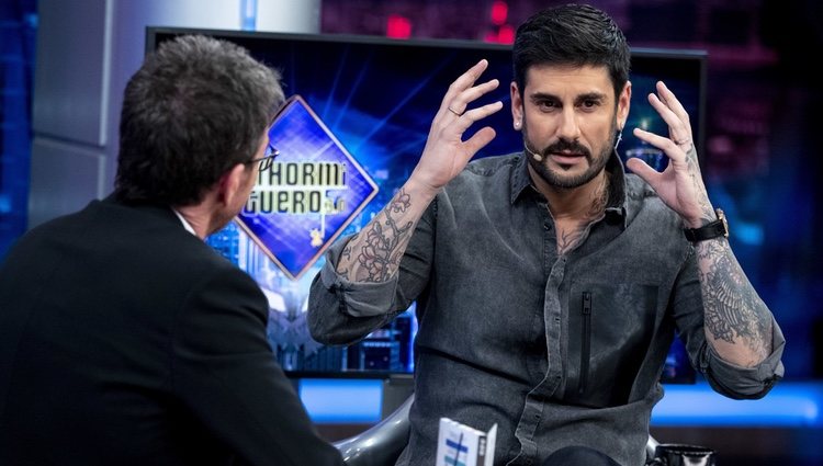 Melendi con Pablo Motos en 'El hormiguero'