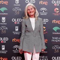 Benedicta Sánchez en la fiesta de los nominados a los Premios Goya 2020
