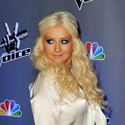 Christina Aguilera en la presentación de la nueva temporada de 'The Voice'