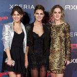 Alba Ribas, Úrsula Corberó y Amaia Salamanca en el estreno de XP3D en Madrid