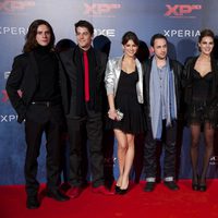 Todo el elenco de XP3D en su estreno en Madrid