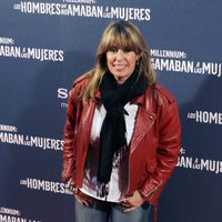 Miriam Díaz Aroca en el estreno de 'Los hombres que no amaban a las mujeres'