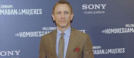 Daniel Craig en el estreno de 'Los hombres que no amaban a las mujeres'
