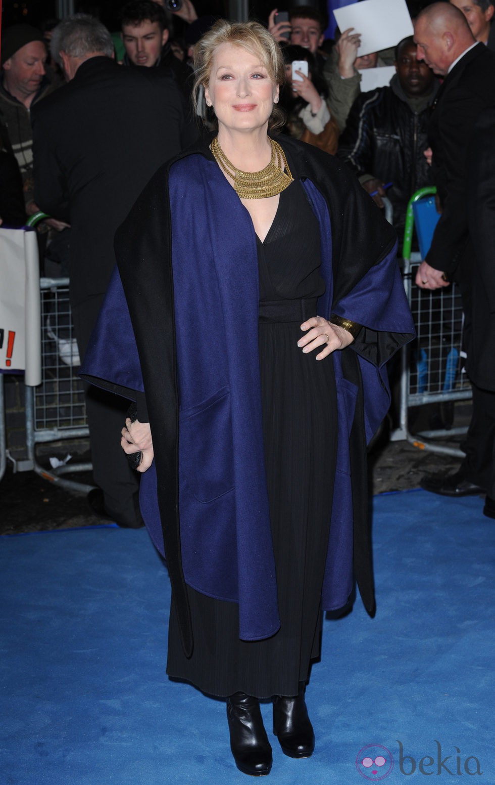 Meryl Streep en el estreno de 'La dama de hierro' en Londres