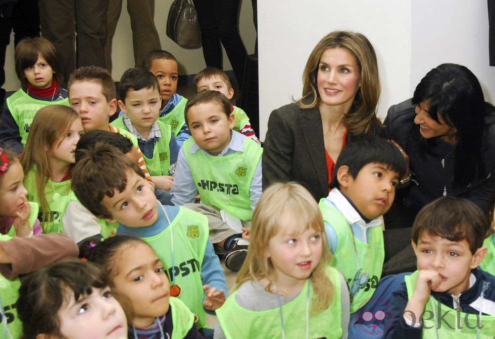 La Princesa Letizia en el Salón del libro infantil y juvenil