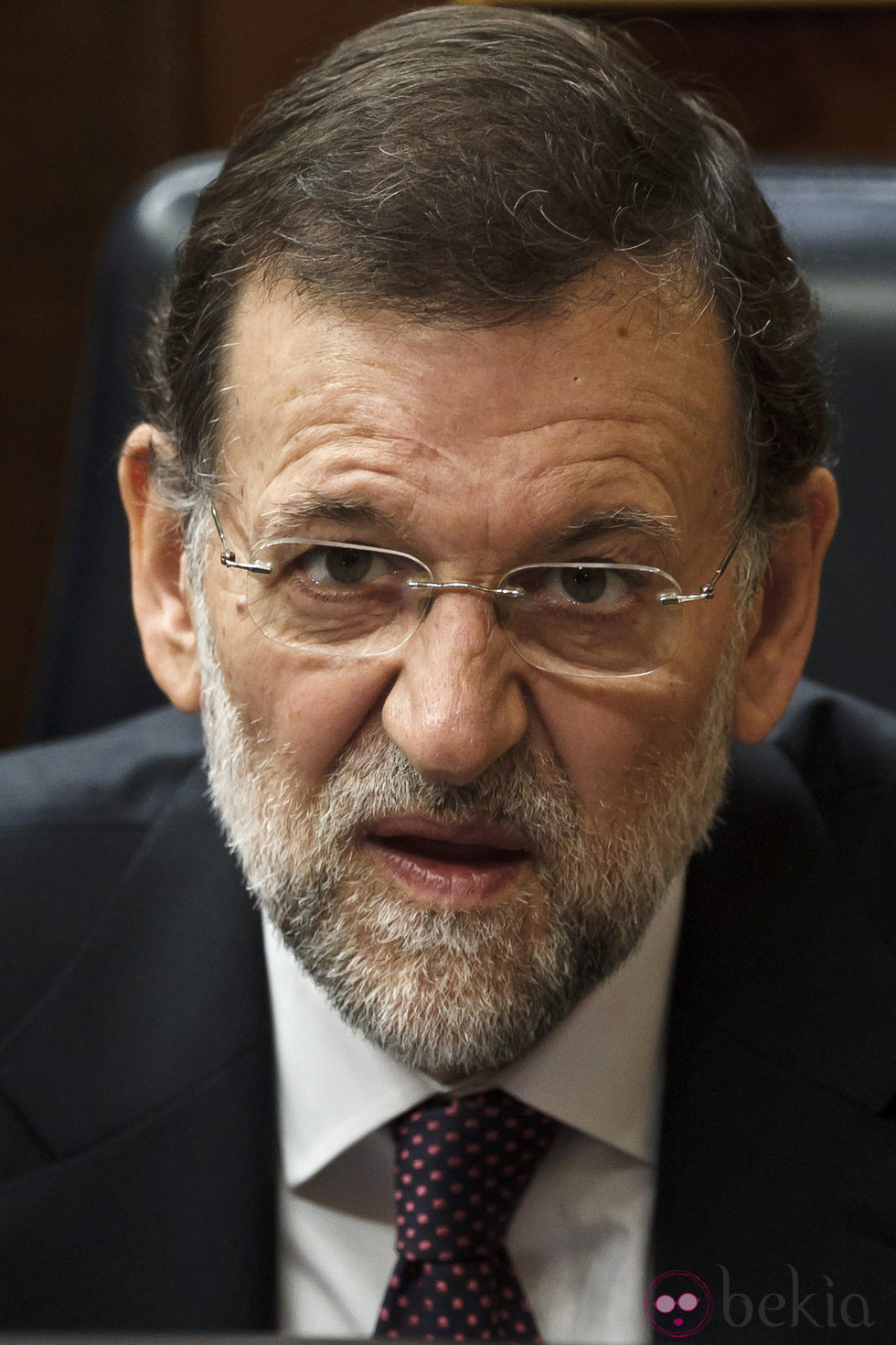 Mariano Rajoy con cara de no entender nada