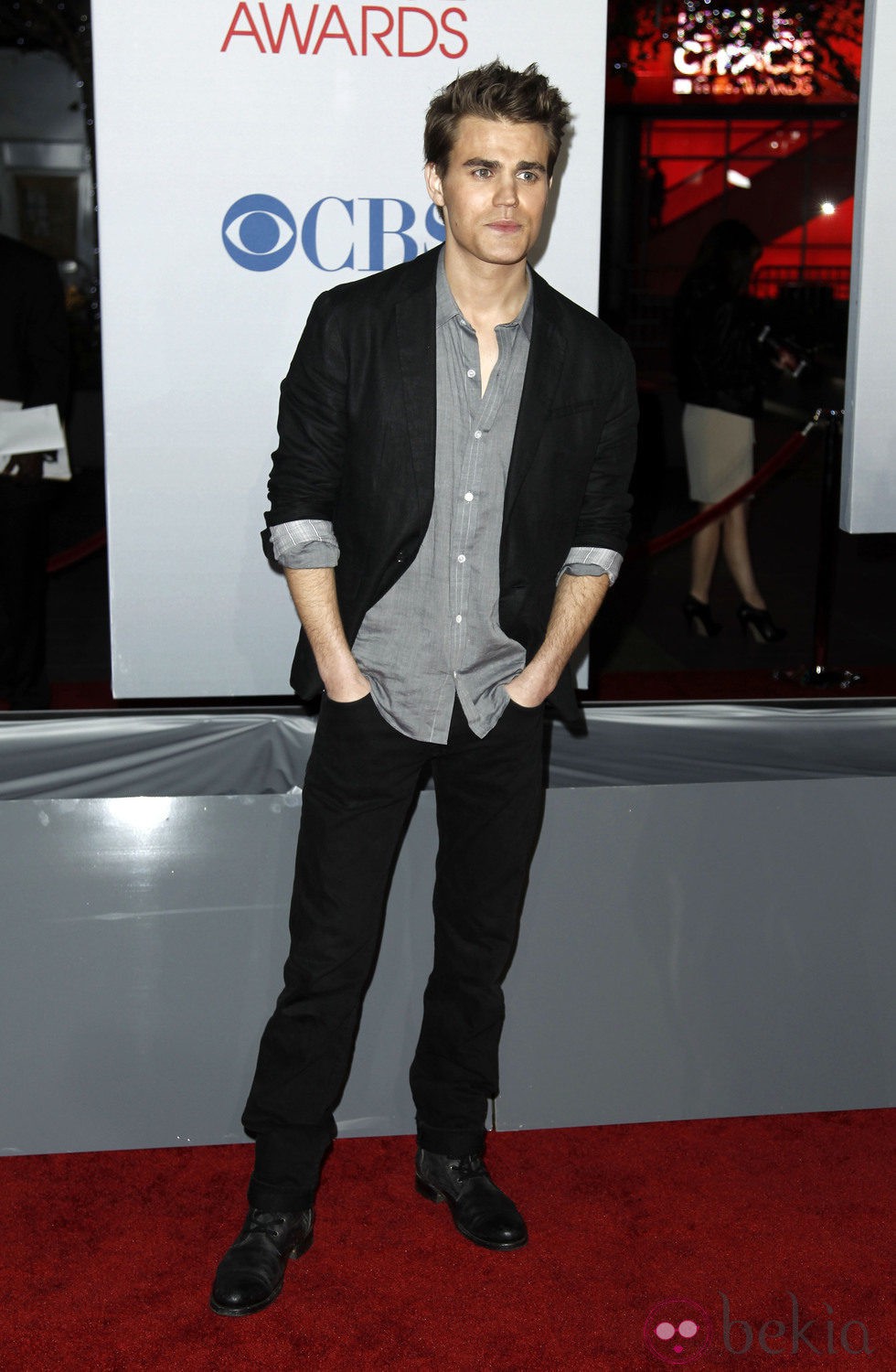 Paul Wesley en los People's Choice Awards 2012