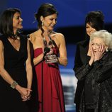 Wendie Malick, Jane Leeves, Valerie Bertinelli y Betty White en la gala de los People's Choice Awards 2012