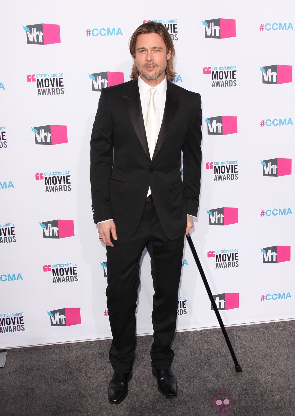 Brad Pitt en los premios Critics Choice 2012