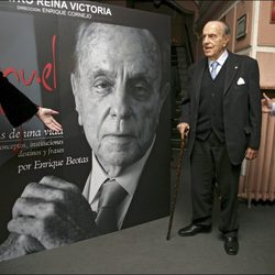 Manuel Fraga en la presentación de su biografía