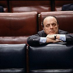 Manuel Fraga en el Congreso de los Diputados en 1988