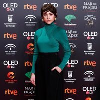Greta Fernández en la fiesta de los nominados a los Premios Goya 2020