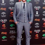 Luis Callejo en la fiesta de los nominados a los Premios Goya 2020