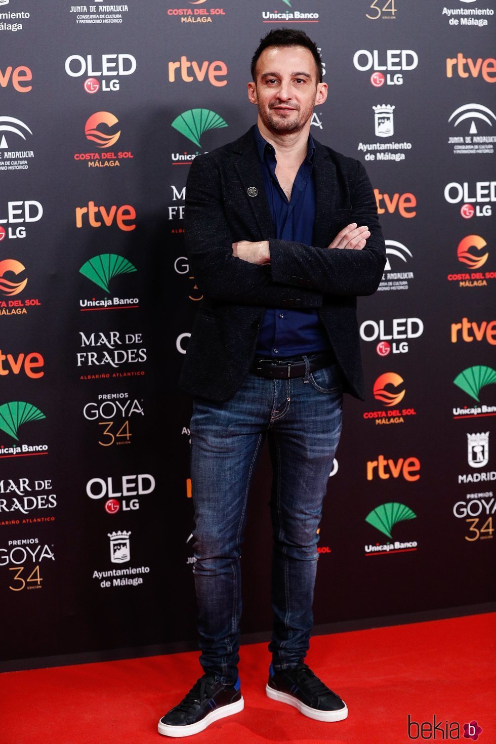 Alejandro Amenábar en la fiesta de los nominados a los Premios Goya 2020