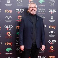 Vicente Vergara en la fiesta de los nominados a los Premios Goya 2020