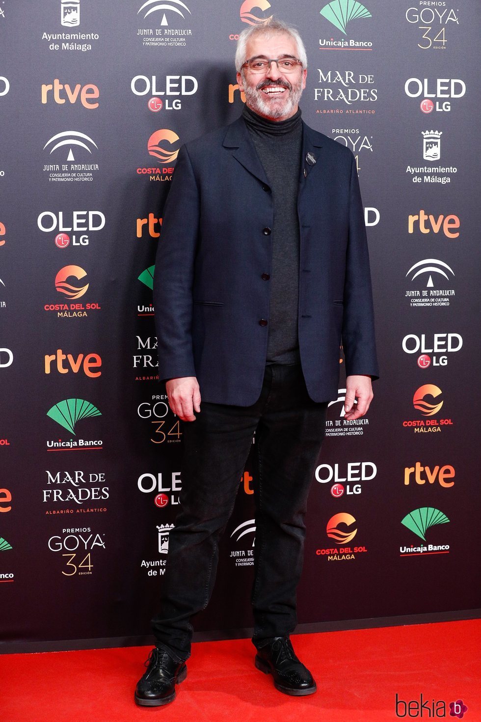 Vicente Vergara en la fiesta de los nominados a los Premios Goya 2020