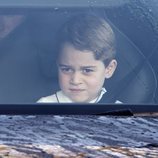 El Príncipe Jorge en el almuerzo prenavideño 2019 en Buckingham Palace