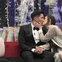 Adara y Gianmarco besándose en la gala final de 'GH VIP 7'