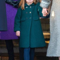 La Princesa Carlota en la Misa de Navidad 2019