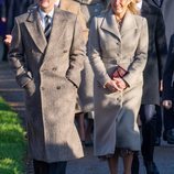 El Príncipe Eduardo y la Condesa de Wessex en la Misa de Navidad 2019