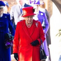 La Reina Isabel en la Misa de Navidad 2019