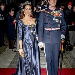 Los Príncipes Joaquín y Marie de Dinamarca en la recepción de Año Nuevo 2020