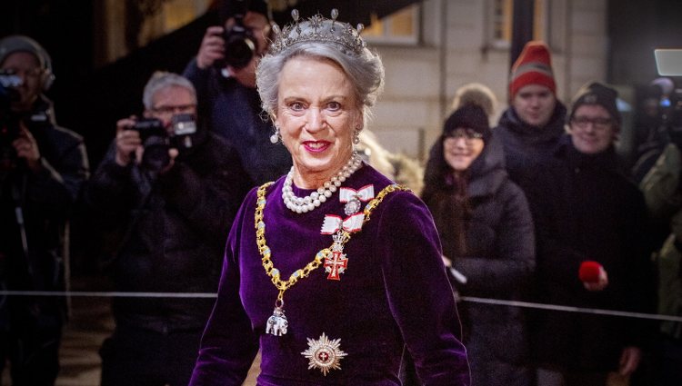 La Princesa Benedicta de Dinamarca en la recepción de Año Nuevo 2020