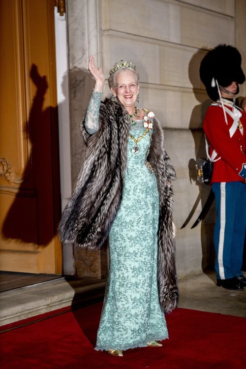 La Reina Margarita de Dinamarca en la recepción de Año Nuevo 2020