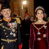 Los Príncipes Federico y Mary de Dinamarca en la recepción de Año Nuevo 2020