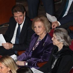 La Reina Sofía con Irene de Grecia en el Concierto de Año 2020