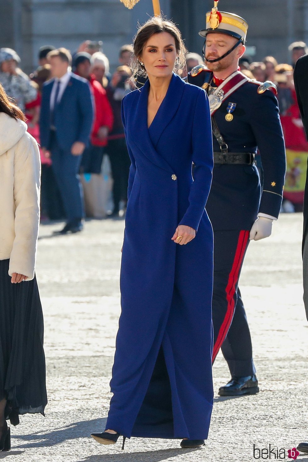 La Reina Letizia en la Pascua Militar 2020