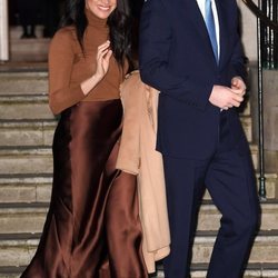 El Príncipe Harry y Meghan Markle tras su salida de la Casa de Canadá en Londres